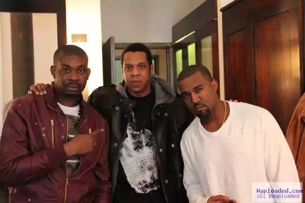Don Jazzy Remembers When He Worked With Jay Z And Kanye West With This Photo